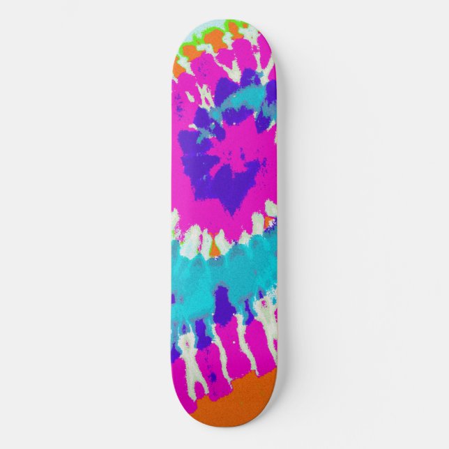 holiES - Power Spiral Batik Style Skateboard (Front)