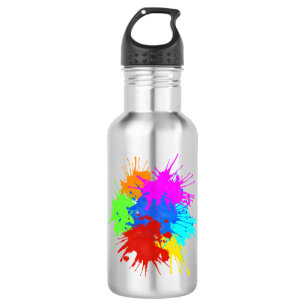 holiES - Splashes round 2 + your ideas 532 Ml Water Bottle