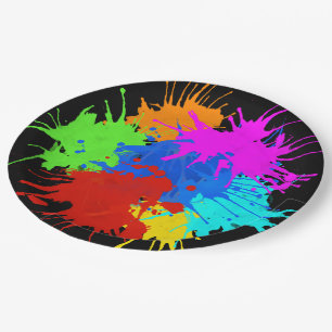 holiES - Splashes round 2 + your ideas Paper Plate