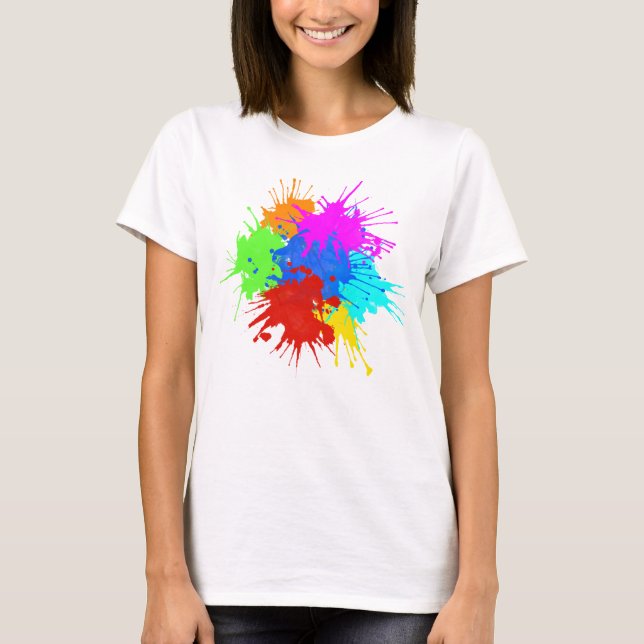 holiES - Splashes round 2 + your ideas T-Shirt (Front)