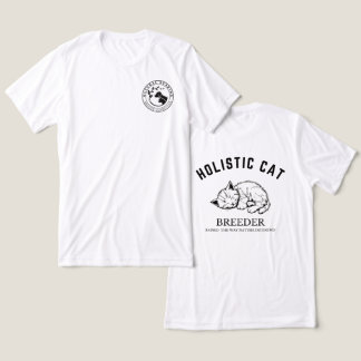 Holistic Cat Breeder T-Shirt- Unisex T-Shirt Tri-Blend Shirt