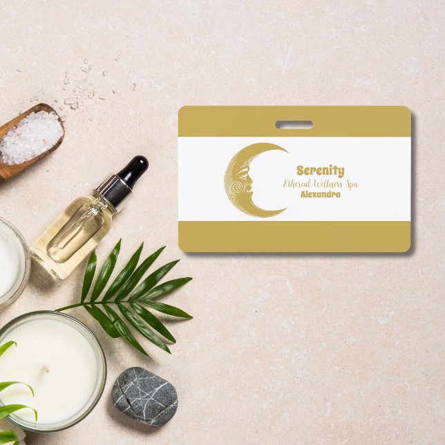 Holistic Celestial Sun & Moon ID Badge (Creator Uploaded)