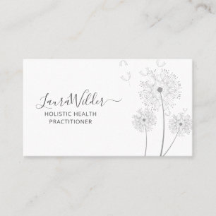Holistic Health Practitioner Business Card