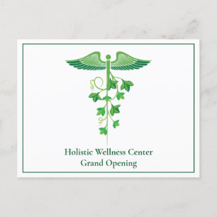 Holistic Medicine Wellness Centre Grand Opening Postcard