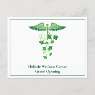 Holistic Medicine Wellness Centre Grand Opening Postcard