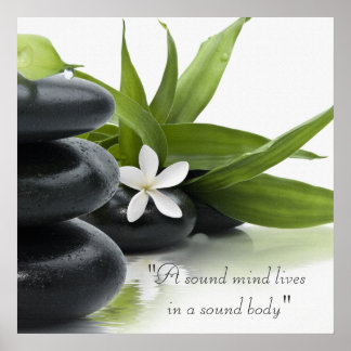 Holistic Spa Treatment Poster