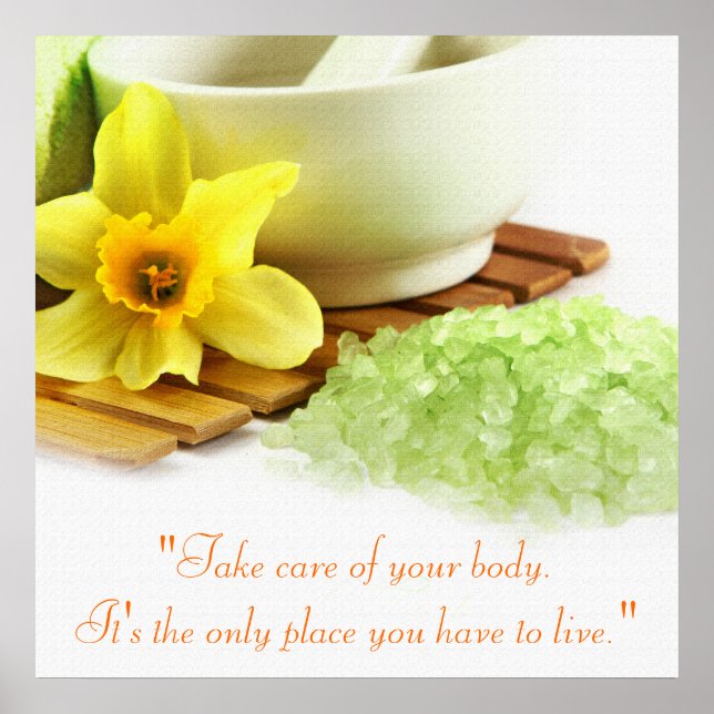 Holistic Spa Treatment Poster (Front)