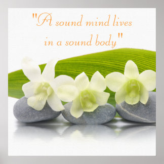 Holistic Spa Treatment Poster