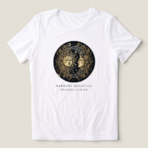 Holistic Sun moon Stars Business Tri-Blend Shirt