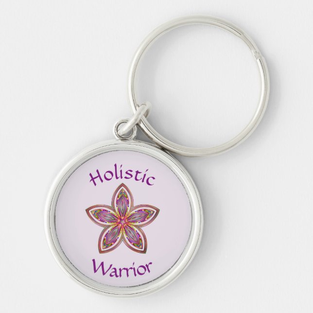 Holistic Warrior Key Ring (Front)