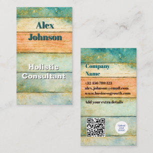 Holistic Wellness Consultant Naturopaths Spiritual Business Card