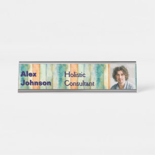 Holistic Wellness Consultant Naturopaths Spiritual Desk Name Plate