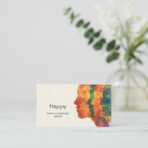 Holistic Wellness Mind, Body, Spirit Therapist Business Card