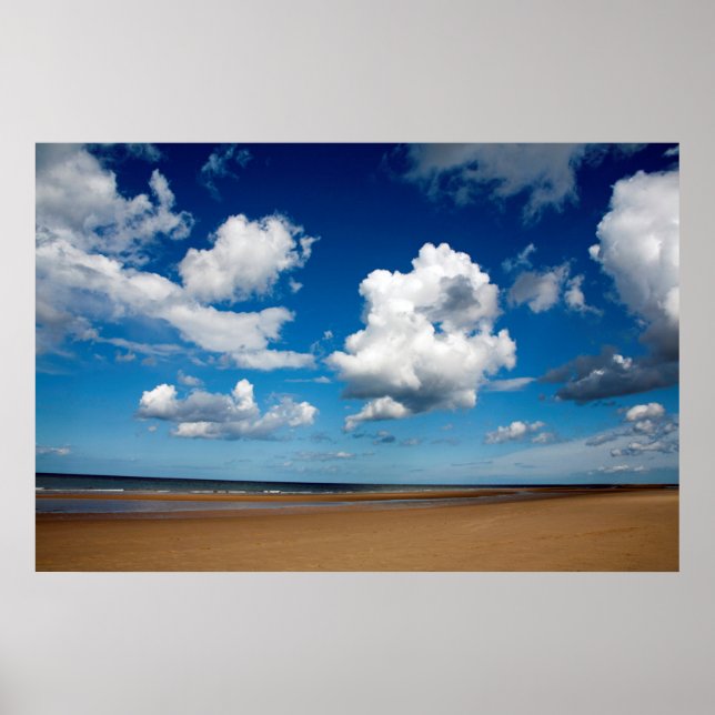 Holkham Beach Norfolk England Poster (Front)