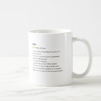 holla - Urban Dictionary mug