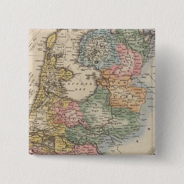 Holland 15 Cm Square Badge (Front)