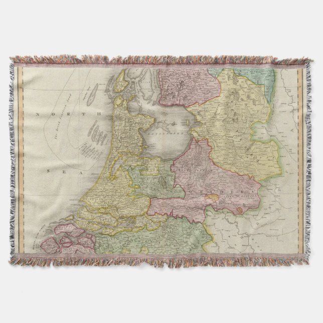 Holland 5 throw blanket (Front)