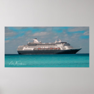 Holland America Cruise Ship Poster