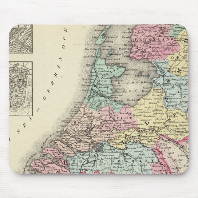 Holland and Belgium 2 Mouse Mat (Front)