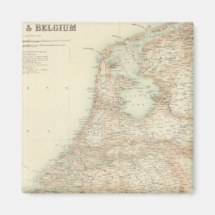 Holland and Belgium 3 Magnet