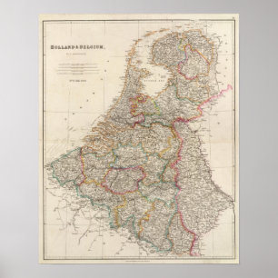 Holland and Belgium Poster