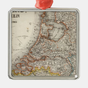 Holland, Belgium, Luxembourg Metal Tree Decoration