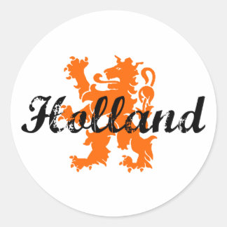 Holland Classic Round Sticker