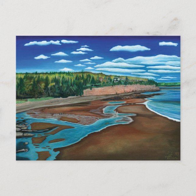 Holland Cove, Prince Edward Island- Watercolor Postcard (Front)