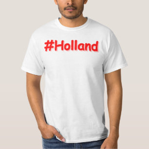 "#Holland" Cute Design. Buy Now T-Shirt