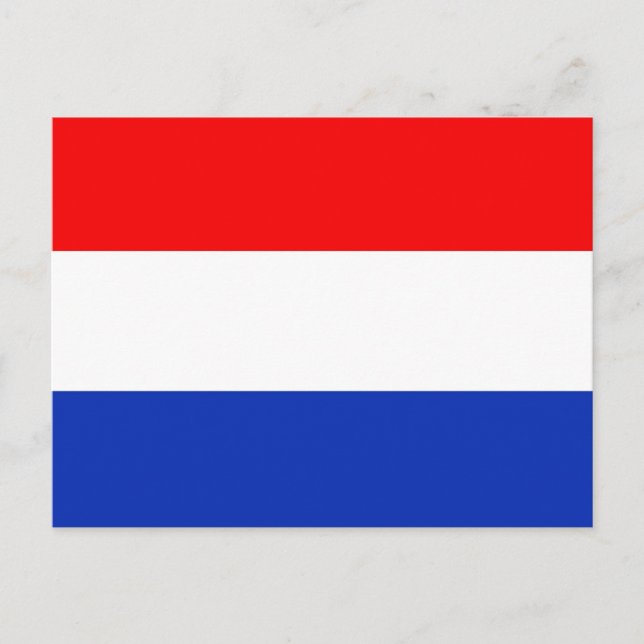 Holland Flag Postcard (Front)