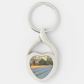 Holland Flowers Key Ring
