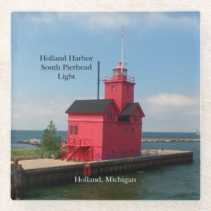 Holland Harbour South Pierhead Light 2011 coaster