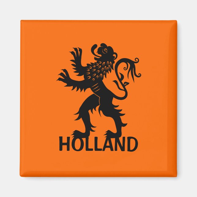 Holland Lion Magnet (Front)