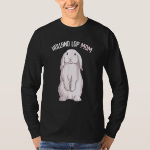 Holland Lop Bunny Rabbit Mum Women T-Shirt