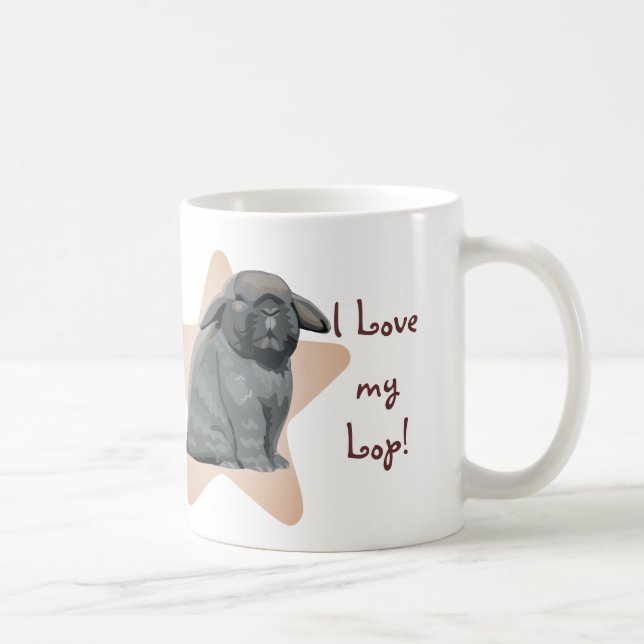 Holland Lop Mug (Right)