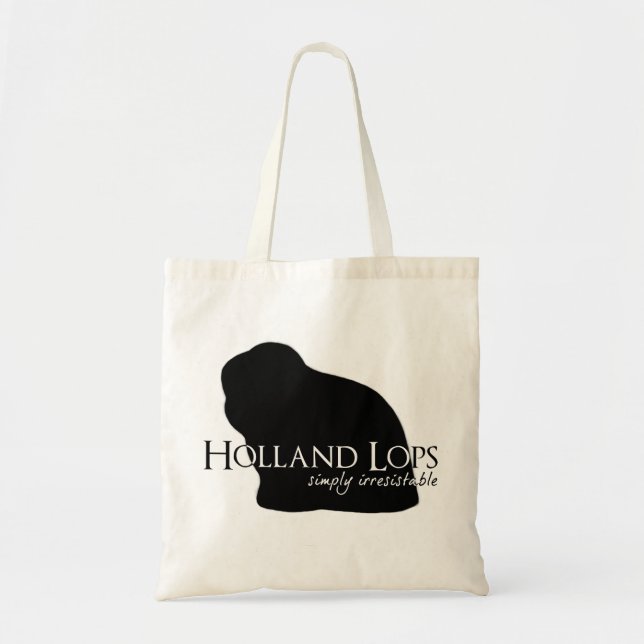 Holland Lop Tote Bag (Front)