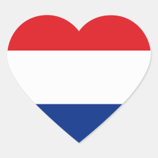 Holland Love Heart Sticker