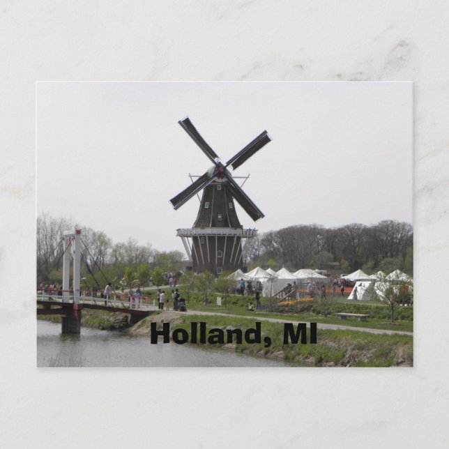 Holland, MI Postcard (Front)