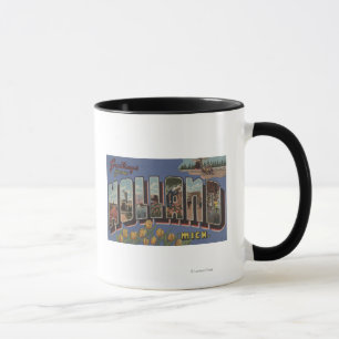 Holland, Michigan - Large Letter Scenes 2 Mug