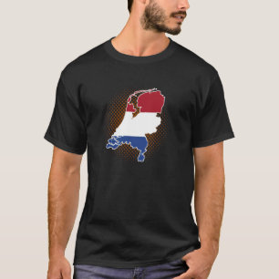Holland Netherlands map T-Shirt