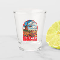 Holland Netherlands Travel Art Vintage