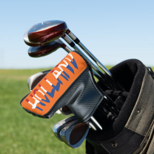 Holland overlaid on Netherlands Flag on or pccnt Golf Head Cover