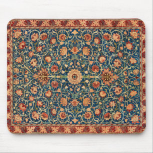 Holland Park by William Morris, Vintage Rug Art Mouse Mat