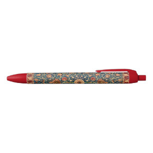 Holland Park Design (by William Morris) Black Ink Pen