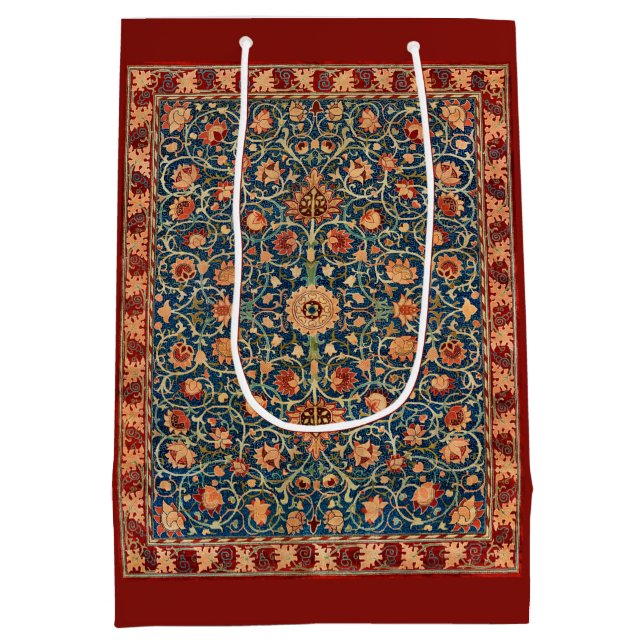 Holland Park Design (by William Morris) Medium Gift Bag (Back)