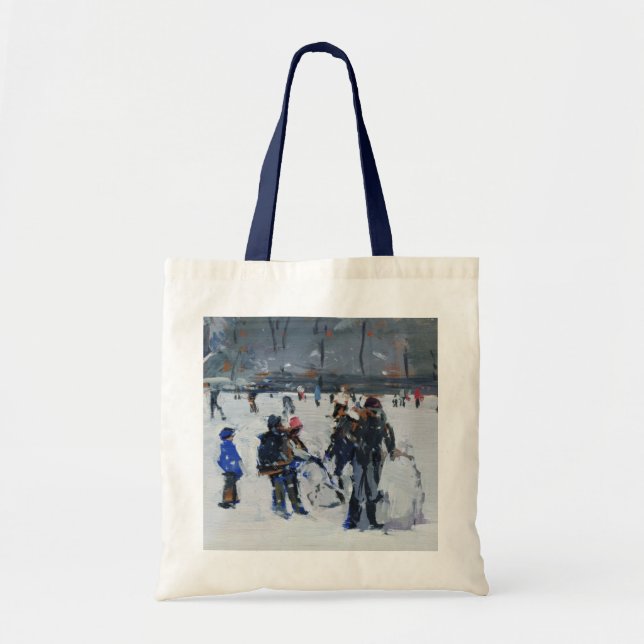 Holland Park in snow 2009 Tote Bag (Front)