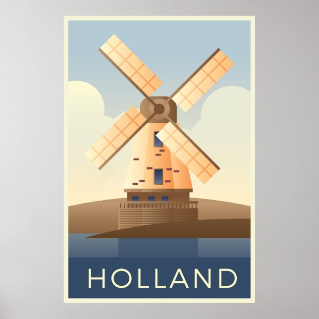 Holland Postcards Poster (Front)