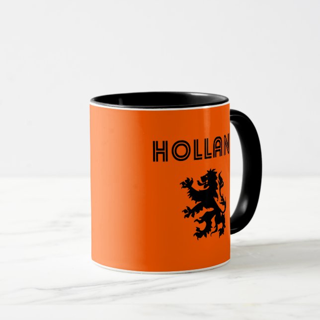 Holland Retro Mug (Front Right)