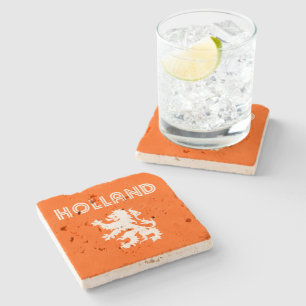 Holland Retro Stone Coaster