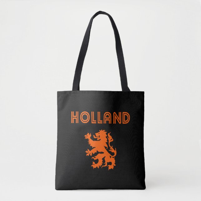 Holland Retro Tote Bag (Front)